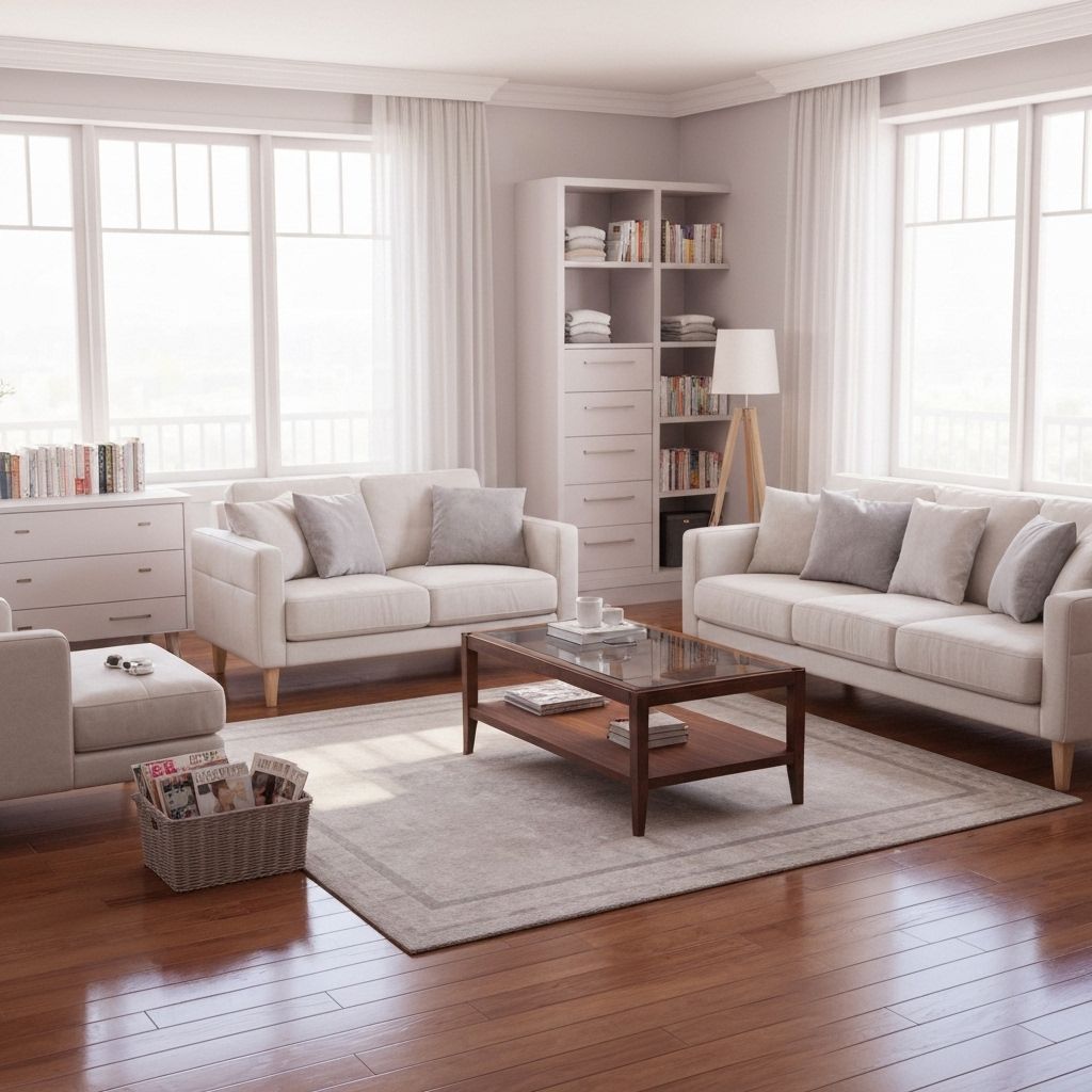 Pristine living room